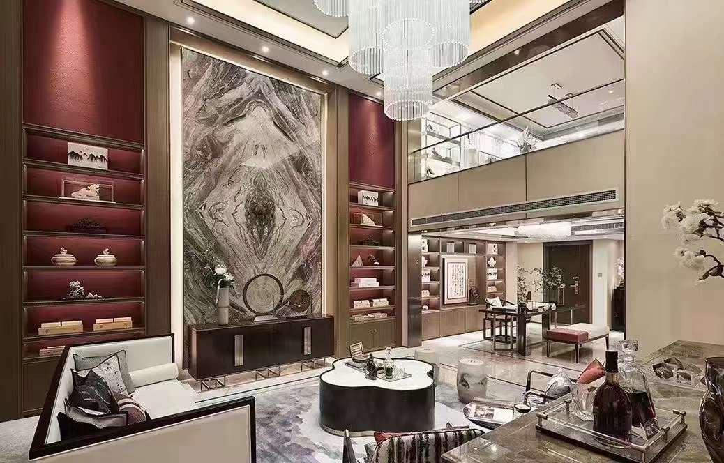 360平米别墅新中式入住实景，深圳博洛尼全案设计